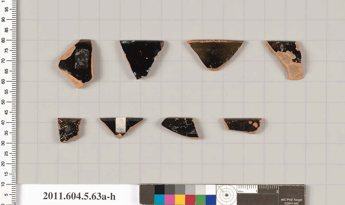 Terracotta rim fragments of kylikes (drinking cups) — Unknown