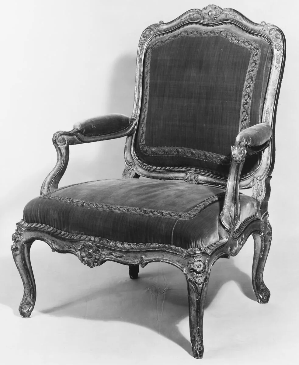 Armchair (one of a pair) — Louis I Cresson