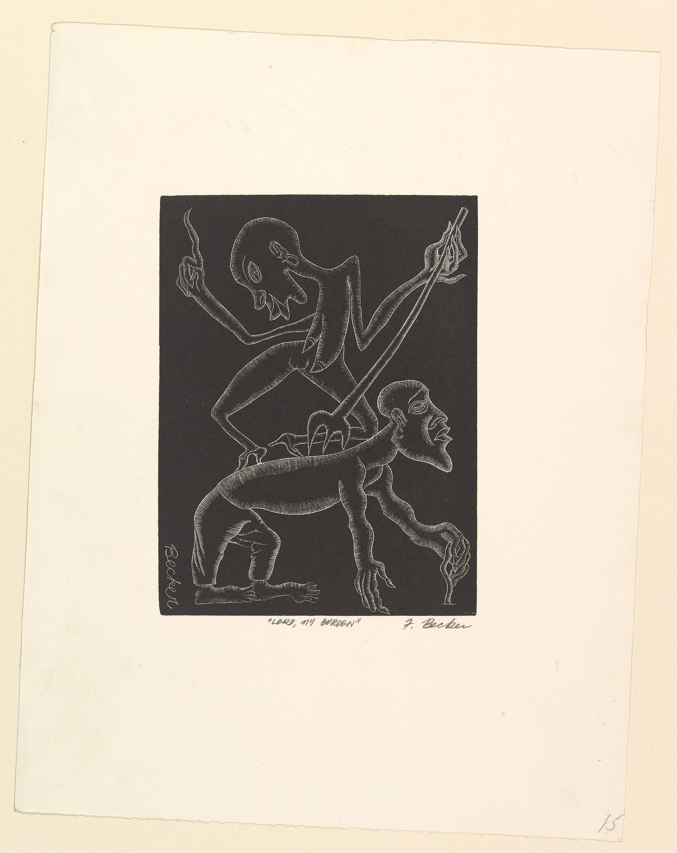Lord, My Burden! — Fred Becker|WPA