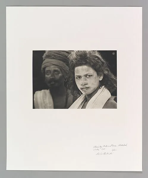 Udasin Boy Baba and Guru, Allahabad, India — Kevin Bubriski