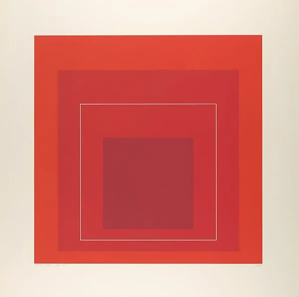 White Line Squares XV (Series I) — Josef Albers|Gemini G.E.L.