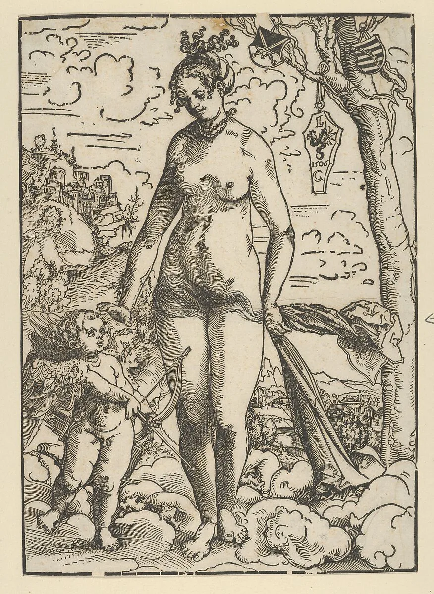 Venus and Cupid — Lucas Cranach the Elder