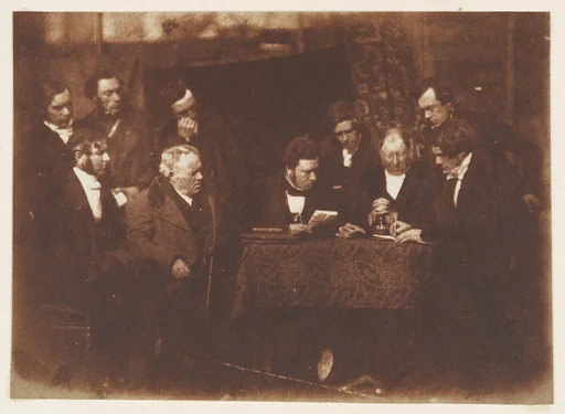 Study for the Disruption Picture: Signing of the Deed of Demission