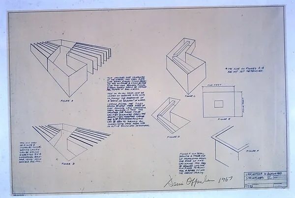 Variations on Excavated Structures — Dennis Oppenheim