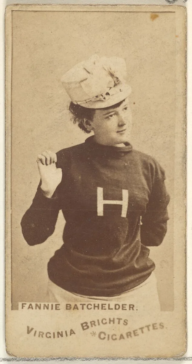 Fannie Batchelder, from the Actors and Actresses series (N45, Type 1) for Virginia Brights Cigarettes — Allen & Ginter