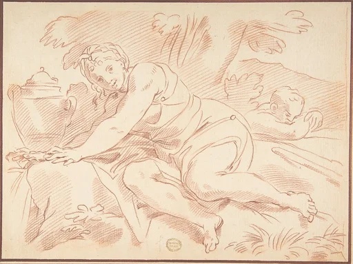 Nymph and Cupid