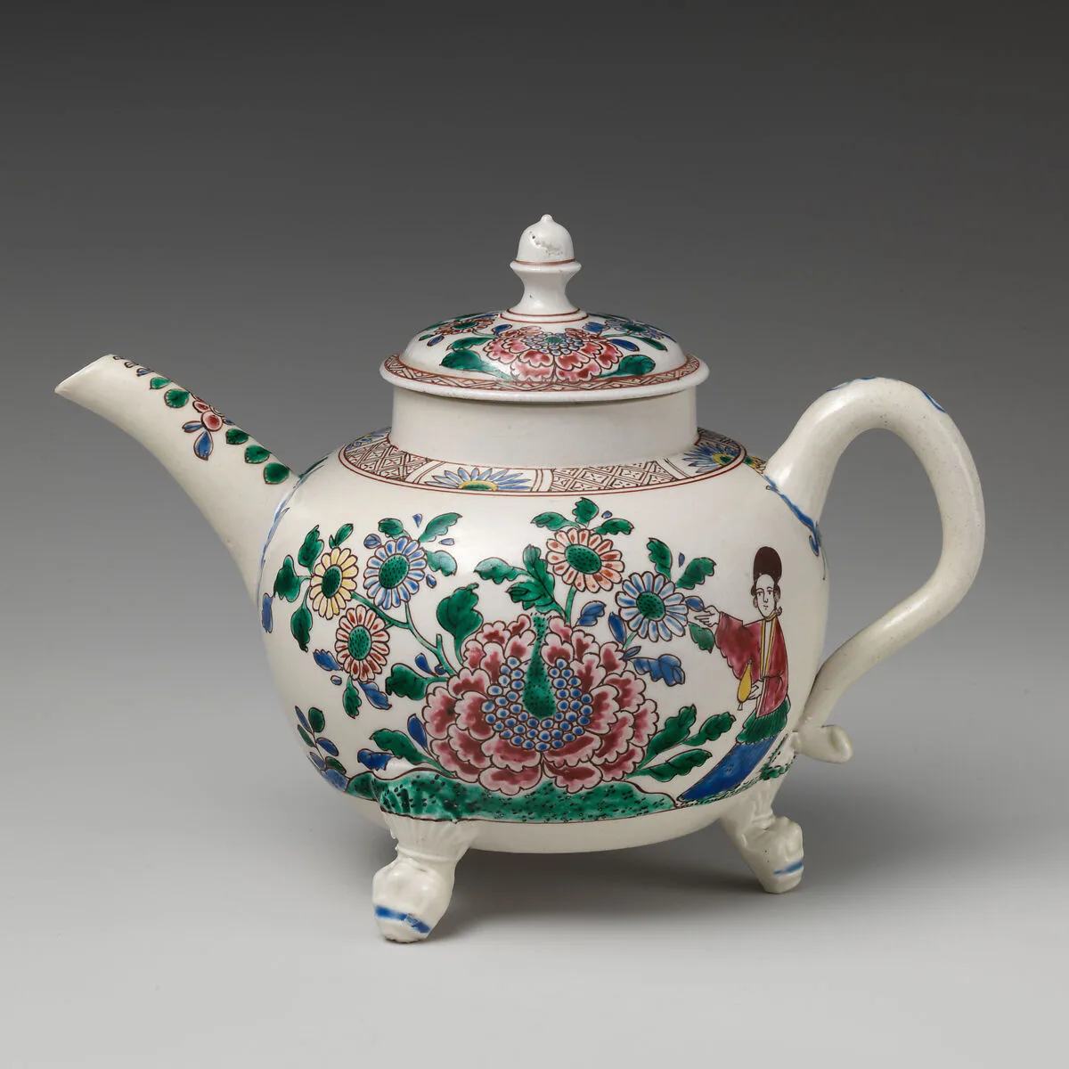 Footed teapot — Unknown
