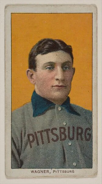 Honus Wagner, Pittsburgh, National League, from the White Border series (T206) for the American Tobacco Company — American Tobacco Company
