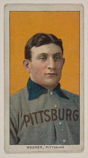 Honus Wagner, Pittsburgh, National League, from the White Border series (T206) for the American Tobacco Company