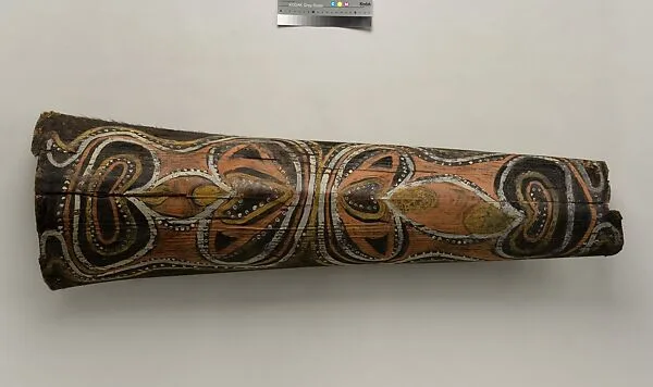 Painting from a Ceremonial House Ceiling — Artists of Mariwai Village|Mburrnggei, Amachi-Kalaba