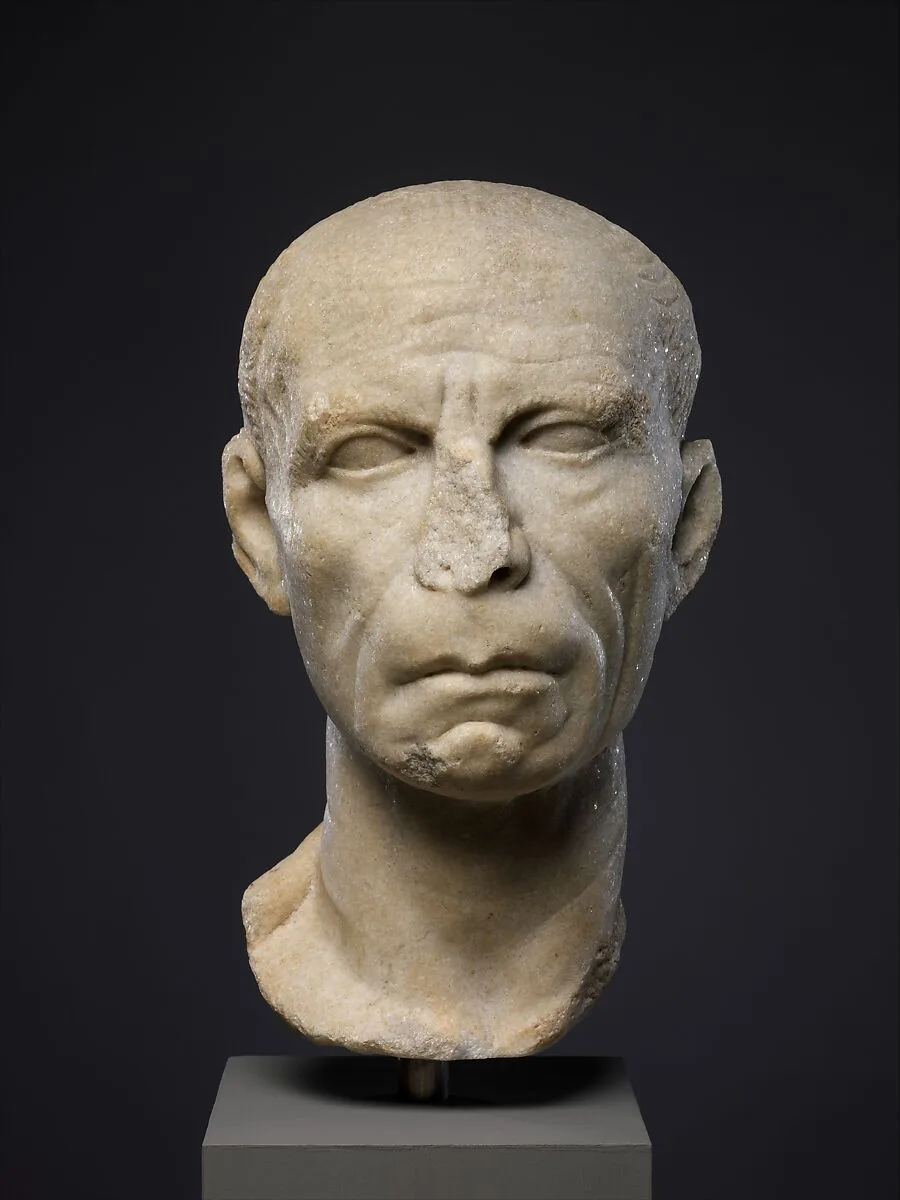 Marble portrait of a man — Unknown