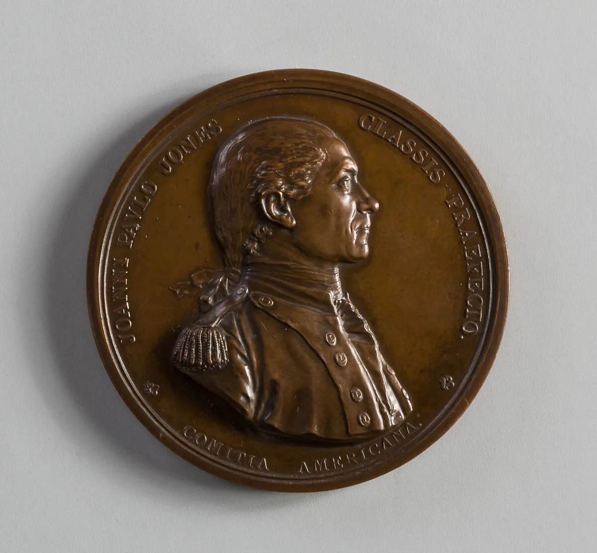 Medal of John Paul Jones and the Serapis — Augustin Dupré