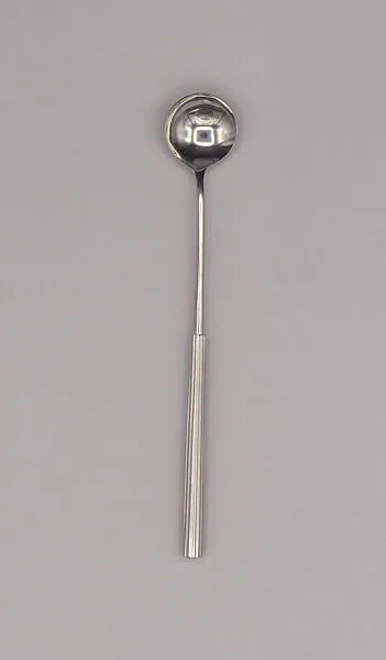 "Classic Column" Iced-tea Spoon — Marion Weeber|EKCO Products International Company