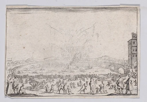 Reverse Copy of Le Feu d'Artifice sur l'Arno (Fireworks on the Arno), from "Les Caprices"