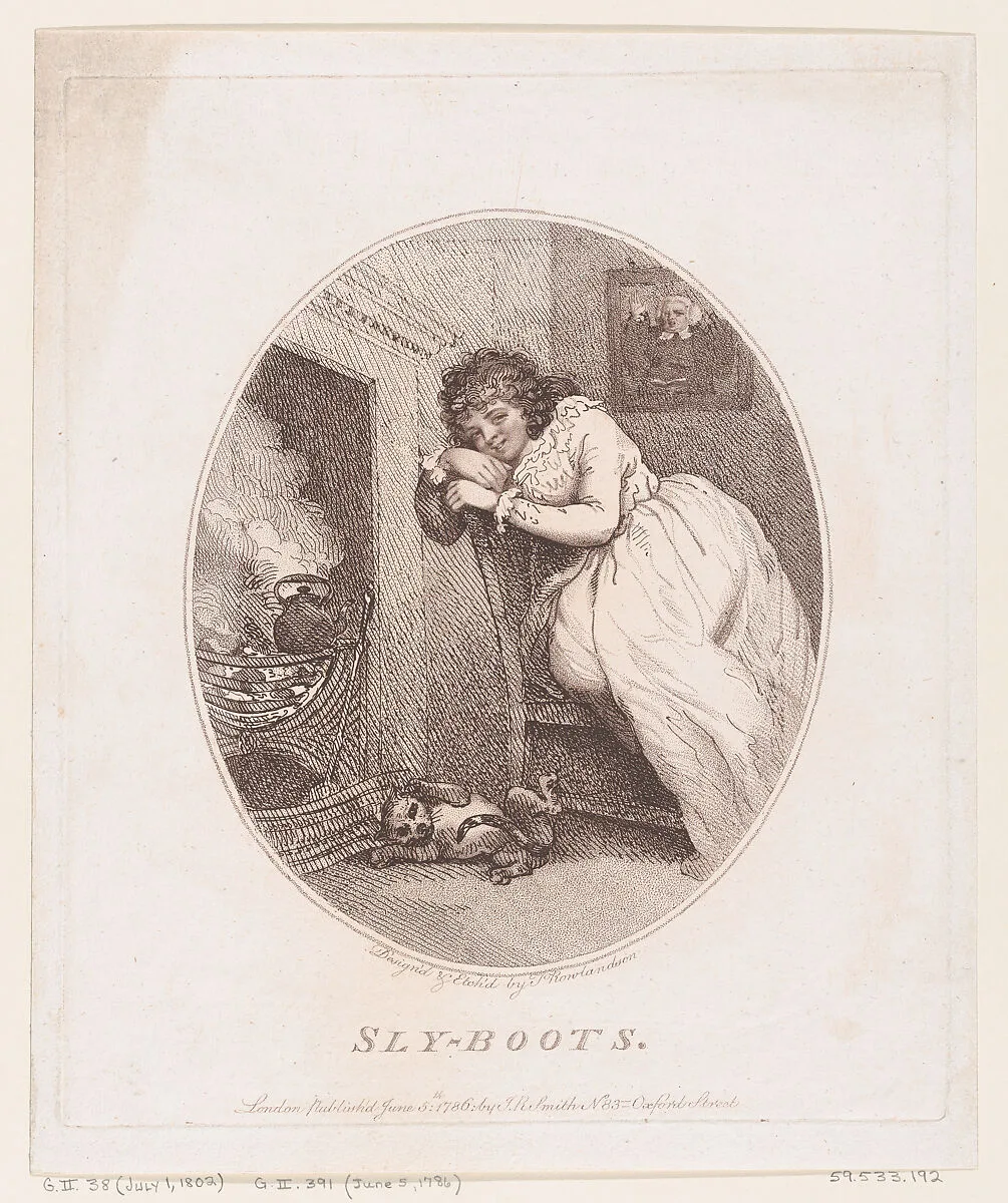 Sly-boots — John Raphael Smith|Thomas Rowlandson