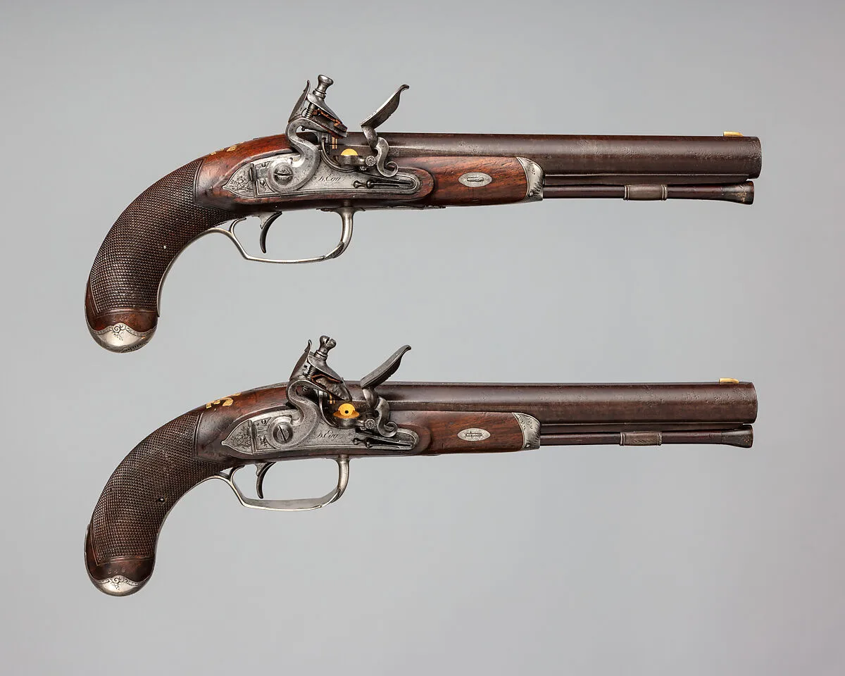 Pair of Flintlock Pistols of the Prince of Wales, later George IV (1762–1830) — Michael Barnett|Durs Egg