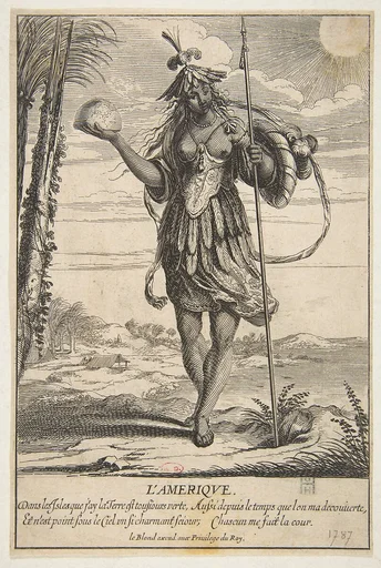 Allegory of America, from "The Four Continents"