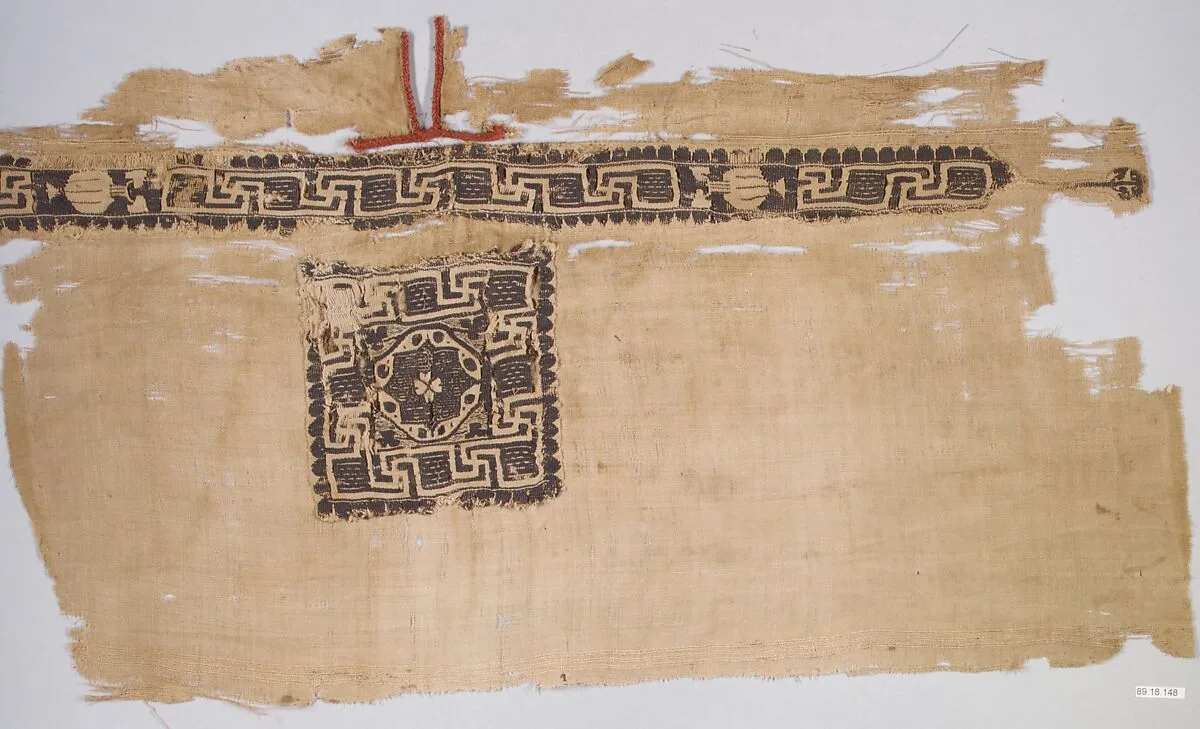 Fragment of a Tunic — Unknown