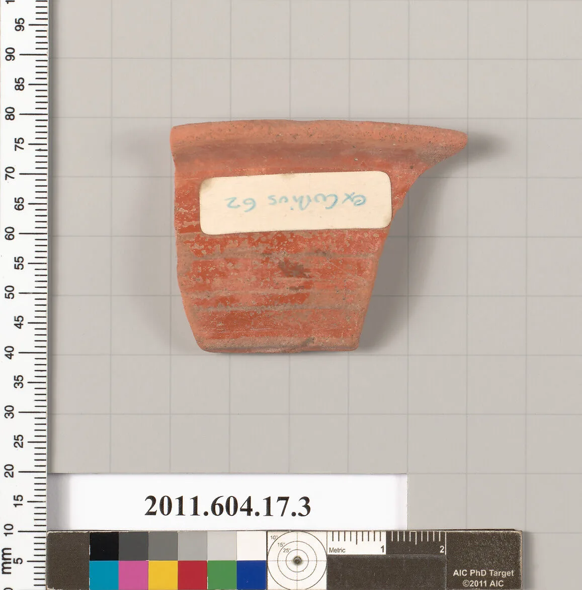Terracotta rim fragment of a bowl? — Unknown