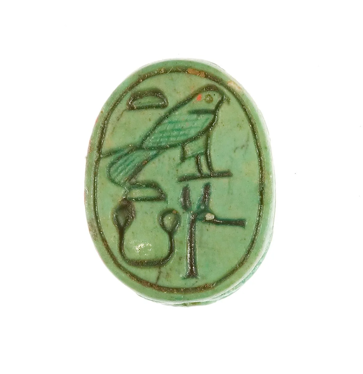 Scarab Inscribed for the Female Horus Wosretkau (Hatshepsut) — Unknown