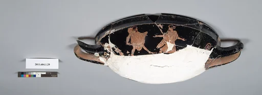 Terracotta kylix (drinking cup)