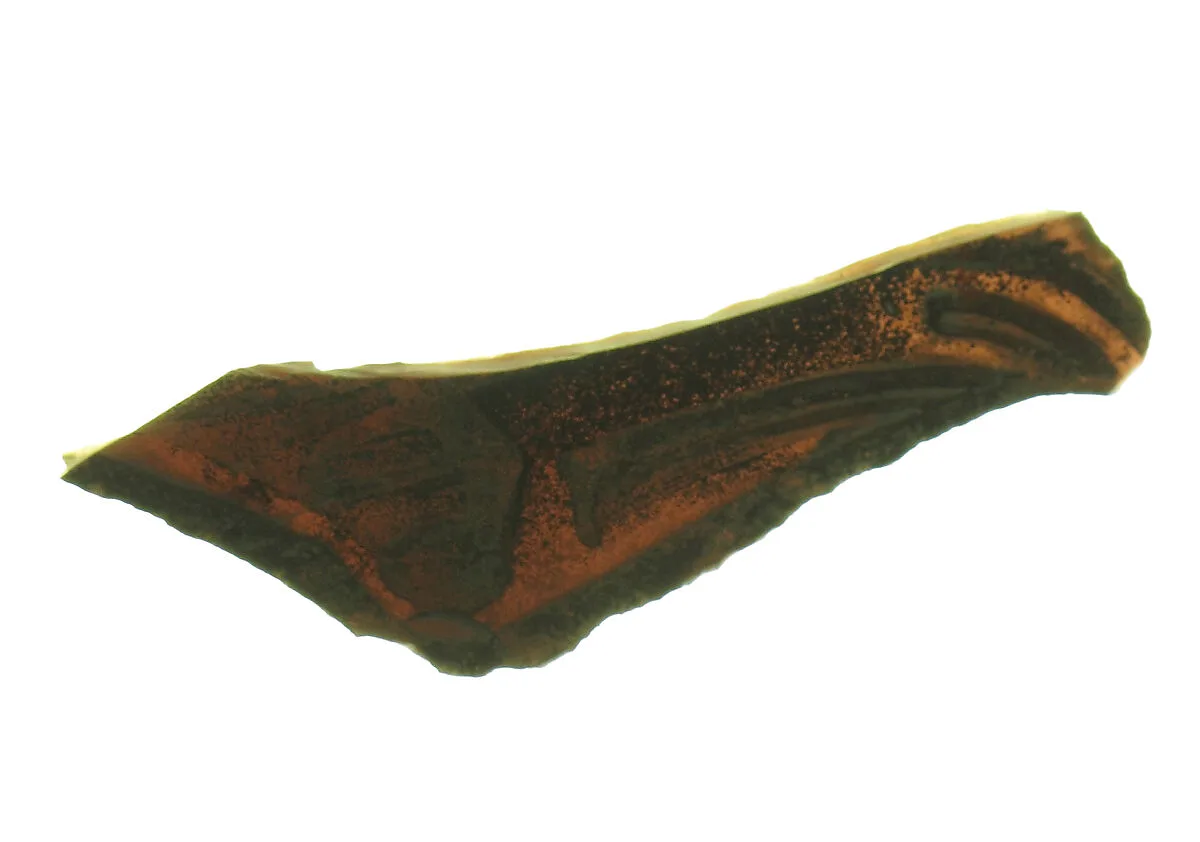 Glass Fragment — Unknown