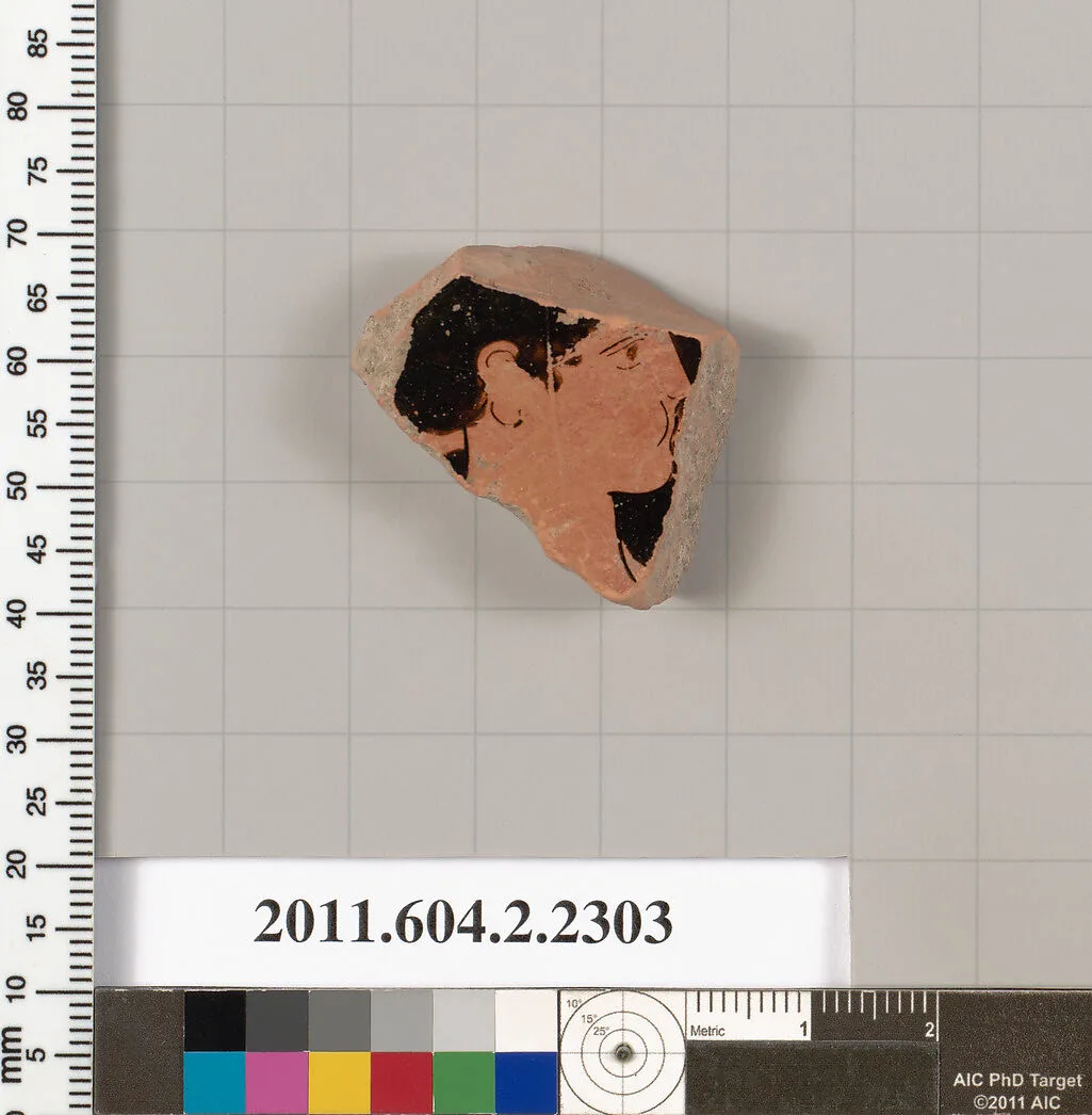 Terracotta fragment of a krater (bowl for mixing wine and water)? — Unknown