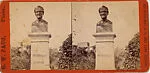 [7 Stereographic Views of Humboldt Statue, Central Park, New York]