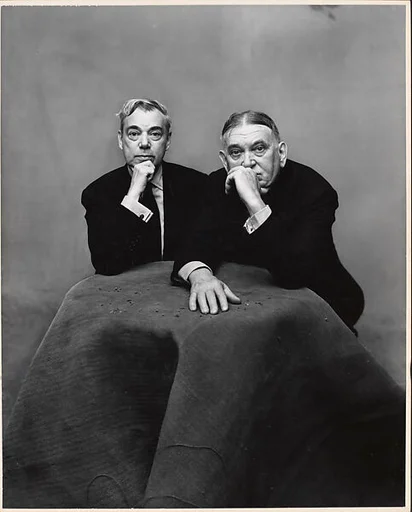 George Jean Nathan and H.L. Mencken, New York