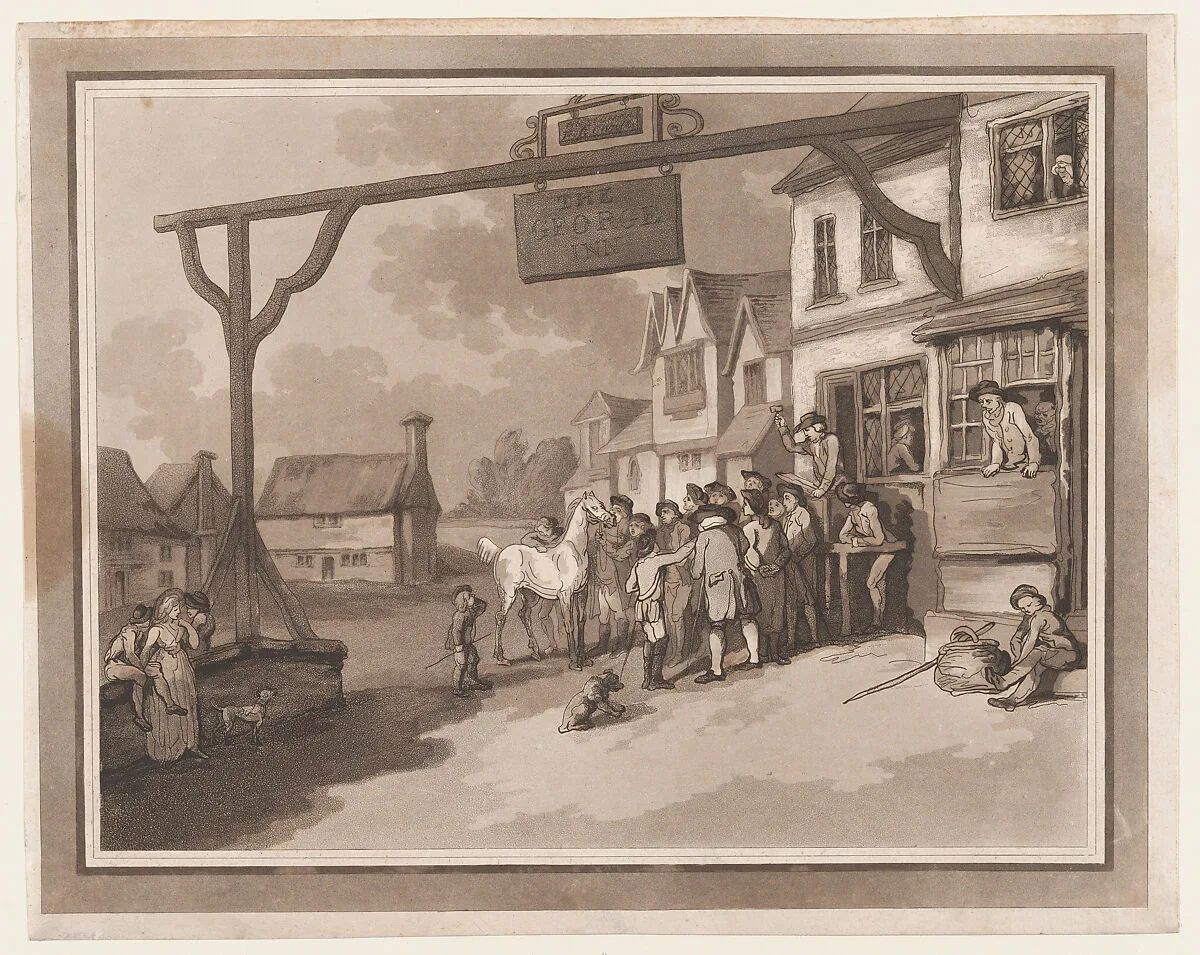 Crawley (An Excursion to Brighthelmstone) — G. G. J. & J. Robinson|Henry Wigstead|Samuel Alken|Thomas Rowlandson