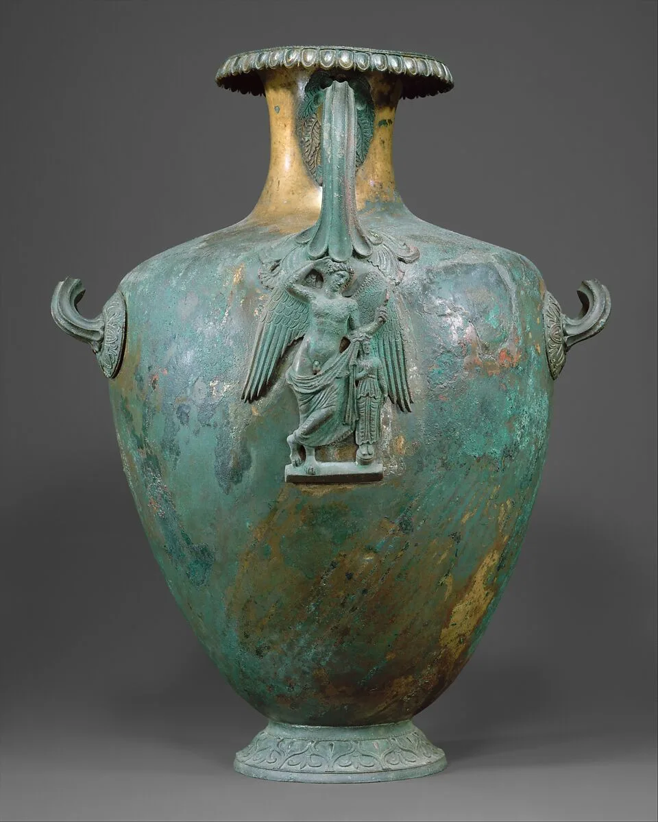 Bronze hydria (water jar) — Unknown