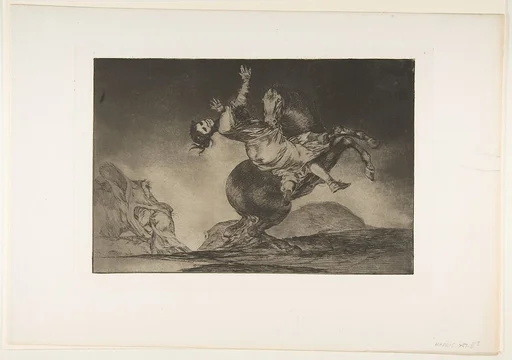 'The horse abductor' from the 'Disparates' (Follies / Irrationalities)