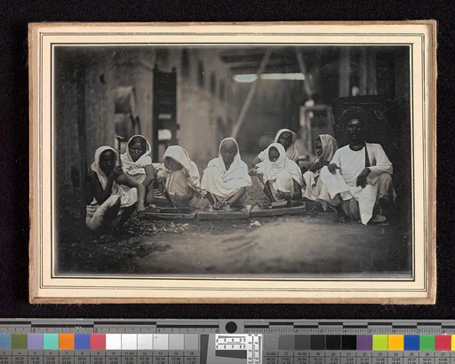 [Women Grinding Paint, Calcutta]