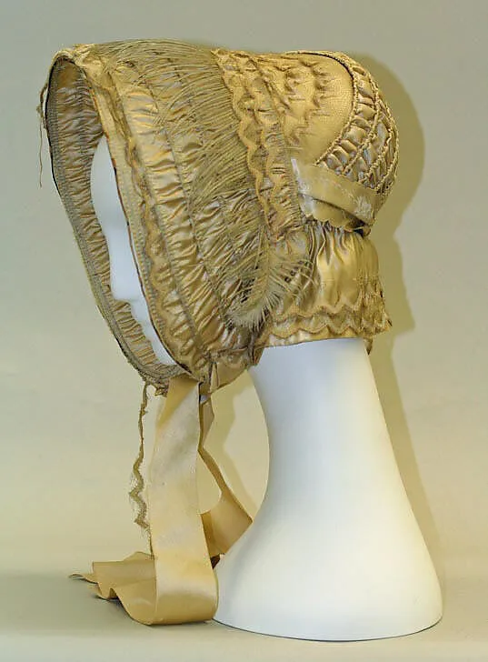 Wedding bonnet — Unknown