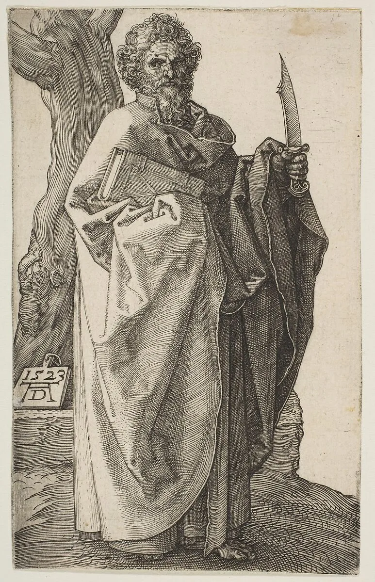 Saint Bartholomew — Albrecht Dürer