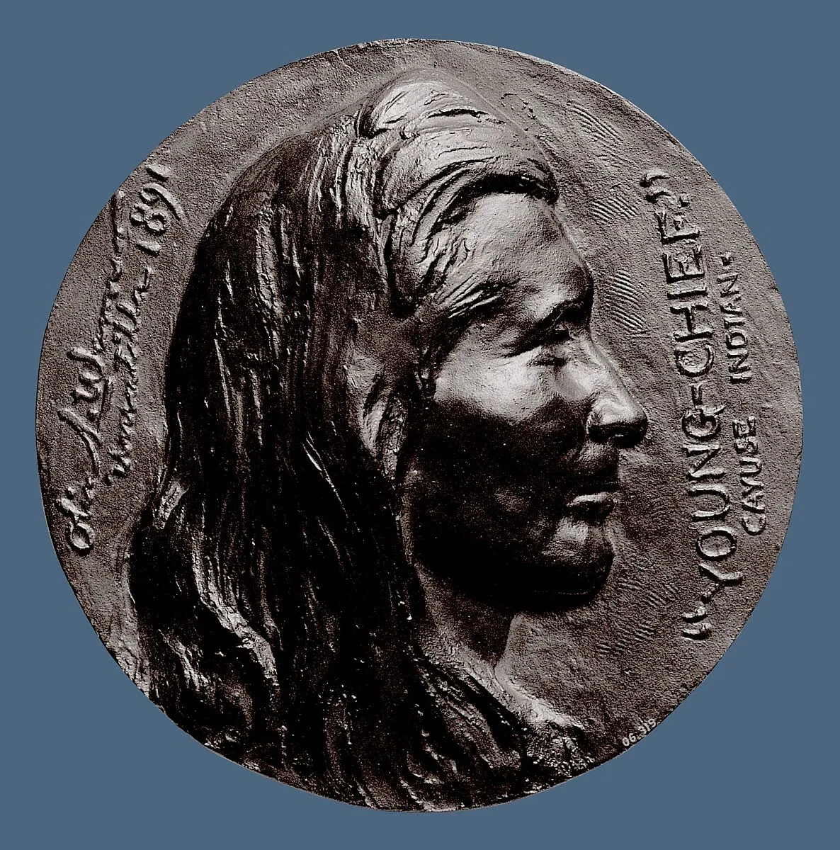 Young Chief, Cayuse Indian — Olin Levi Warner