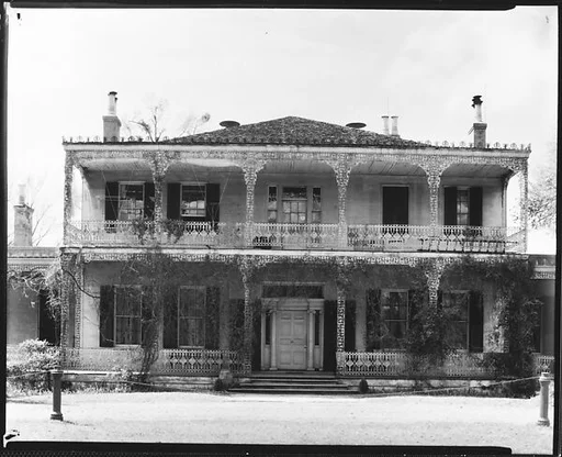 [Elmcourt Ante-bellum House, Natchez, Mississippi]