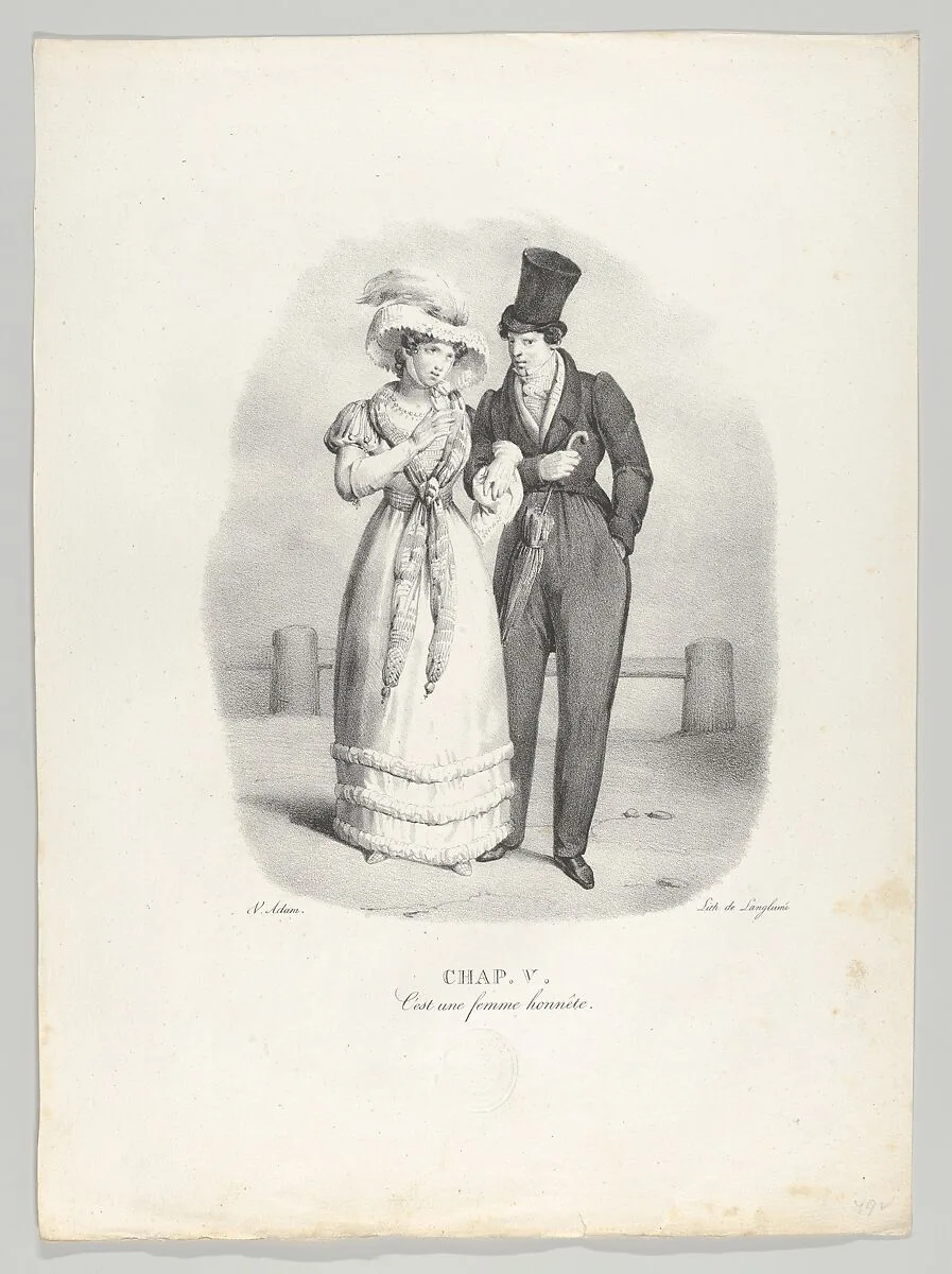 Chap. V: C'est une femme honnête (She is an honest woman) — Langlumé|Sazerac and Duval|Victor Adam
