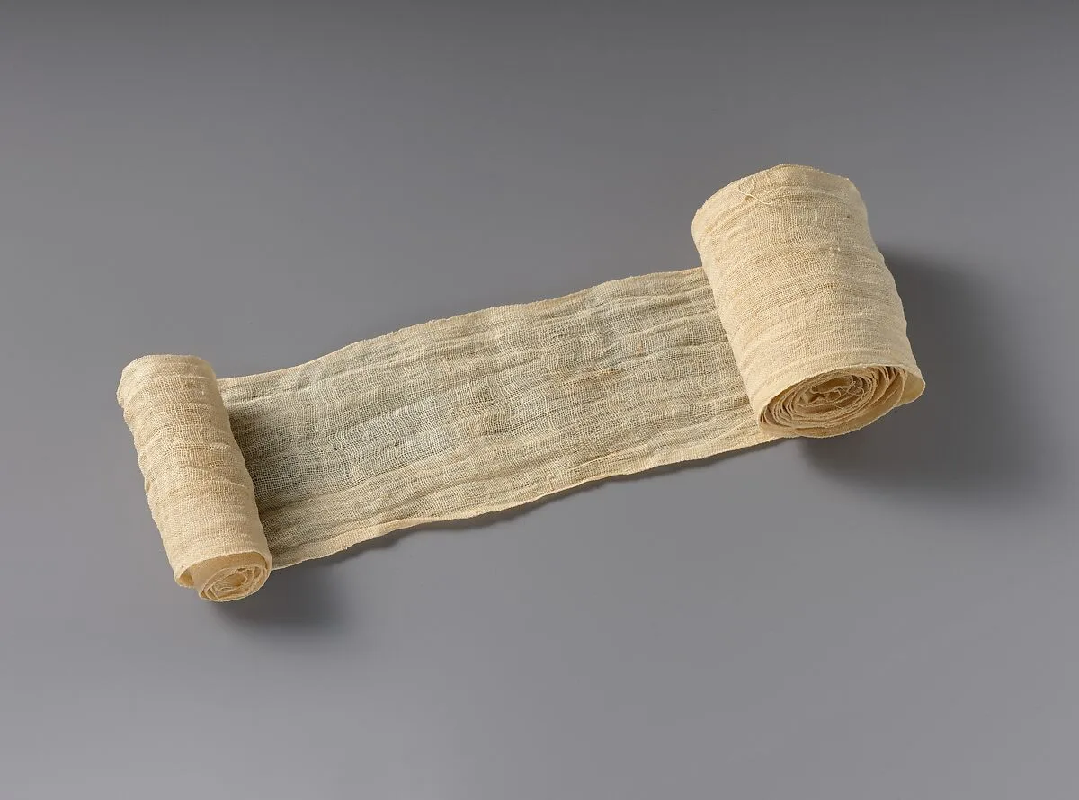 Mummy Bandage from Tutankhamun's Embalming Cache — Unknown