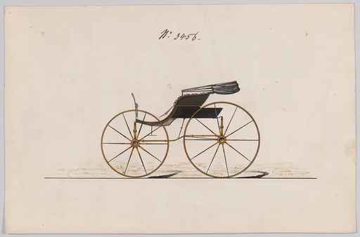 Design for Pony Phaeton, no. 3456