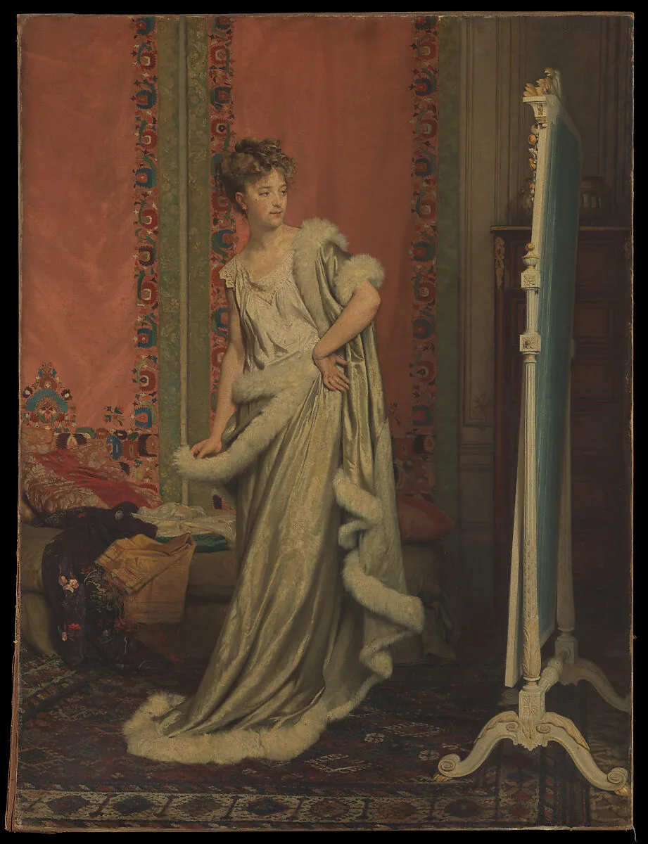 Before the Mirror — Pierre-Paul-Léon Glaize