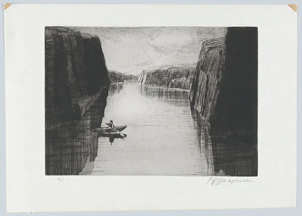 Trolling in the Norwegian highlands — Frederick Hans Haagensen