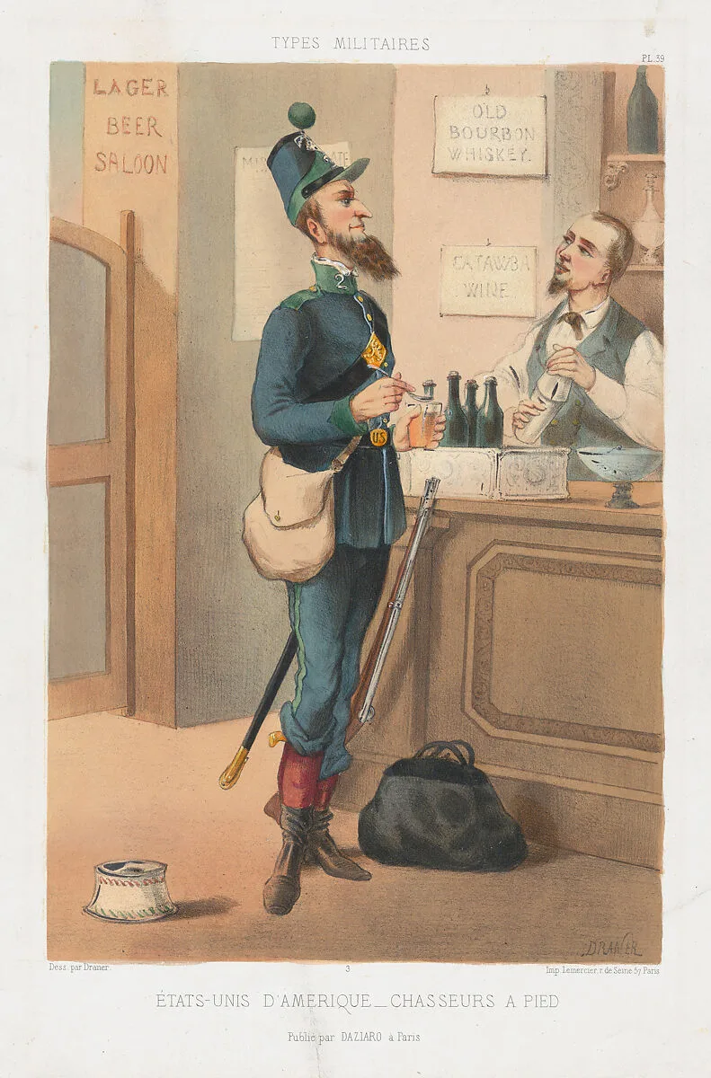 Étast-Unis d'Amerique - Chasseurs à Pied — Draner|Lemercier|Daziaro