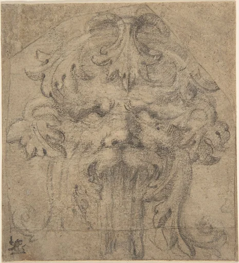 Foliate Grotesque Head