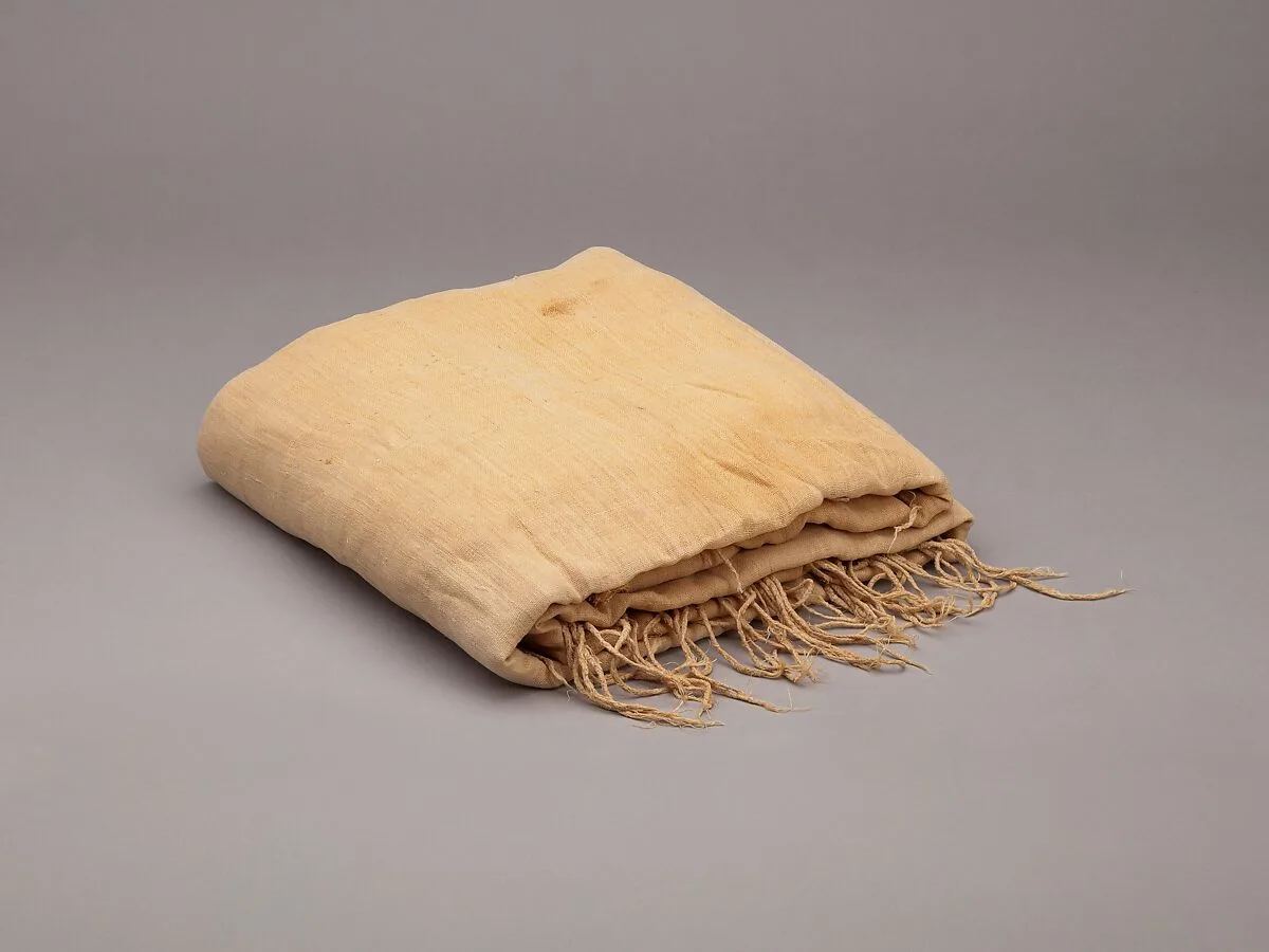 Sheet, linen mark, medium spin, medium weave — Unknown