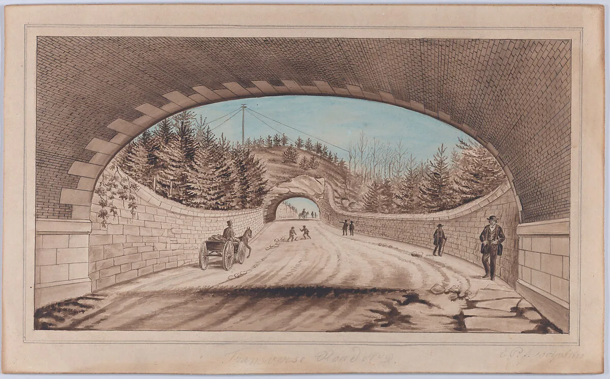 Central Park, Transverse Road No. 2 — E. P.