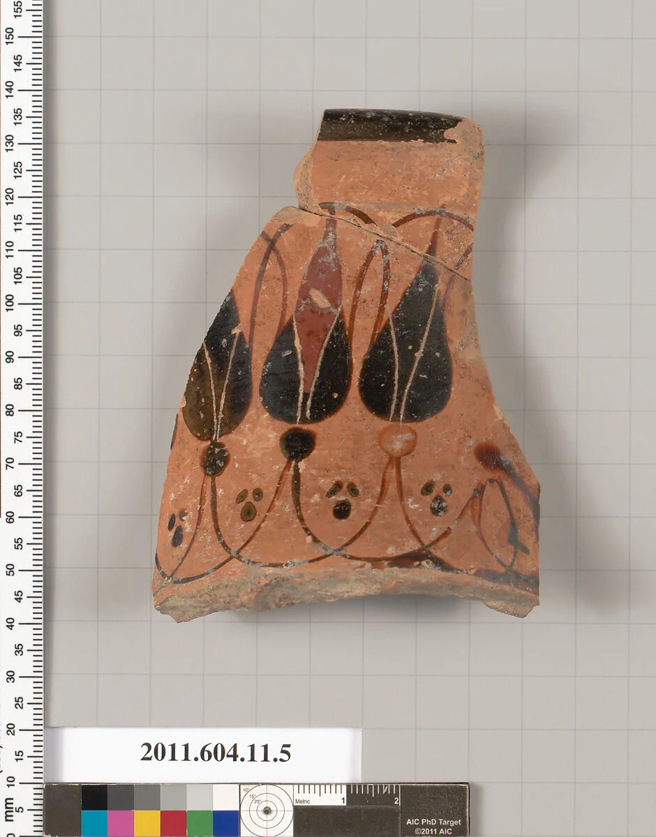 Terracotta fragment of a neck-amphora (jar) — Phineus Painter