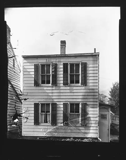 [Clapboard House Façade, Ossining, New York or Charleston, South Carolina]