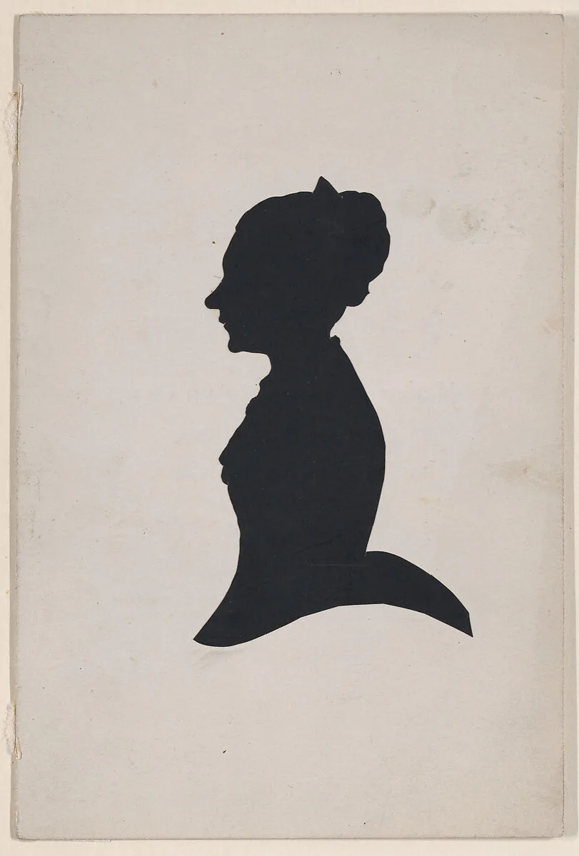Silhouette of Miss Donath — Montague Abrahams