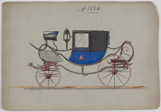 Design for Brougham, no. 3820
